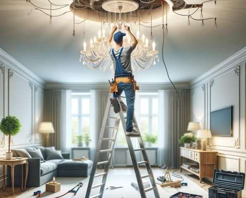 Aggiustatutto Parma - Installazione di Lampadari, Plafoniere e Faretti a Parma - Illumina i tuoi Spazi con Stile