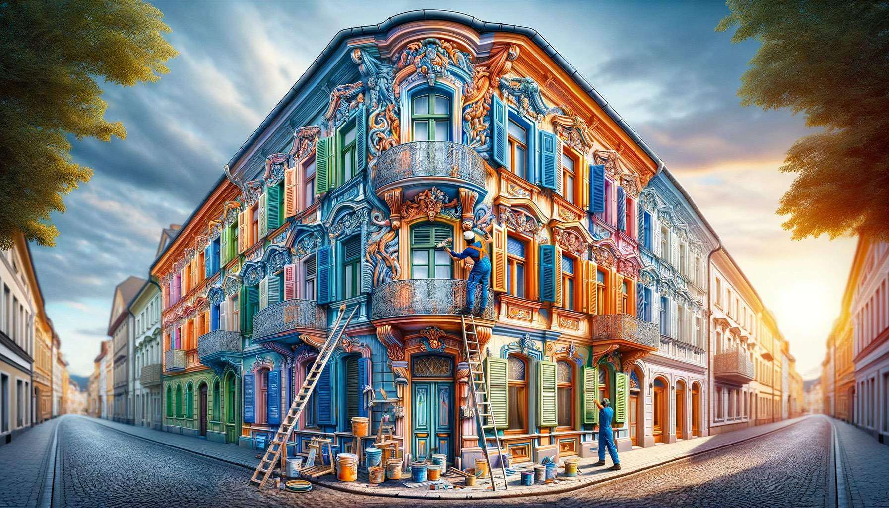 Aggiustatutto Parma - La Riverniciatura per Rinnovare l'Estetica di Edifici e Appartamenti a Parma - Banner