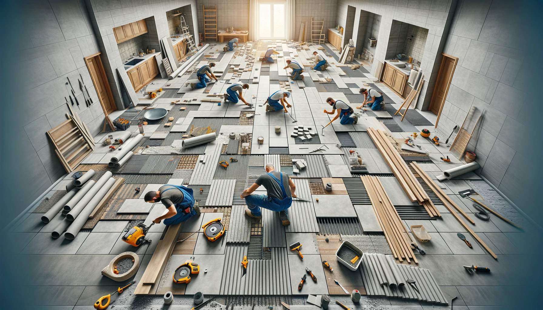 Aggiustatutto Parma - Posa di nuovo pavimento con piastrelle - banner