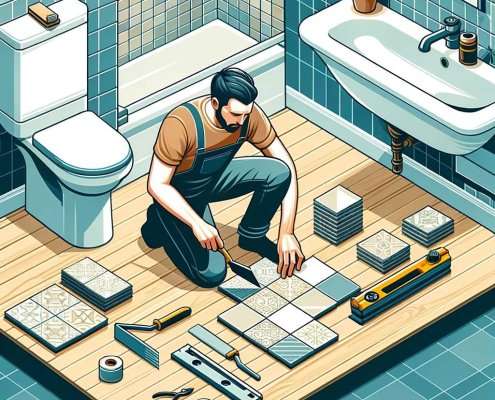 Aggiustatutto Parma - Posa di piastrelle del bagno