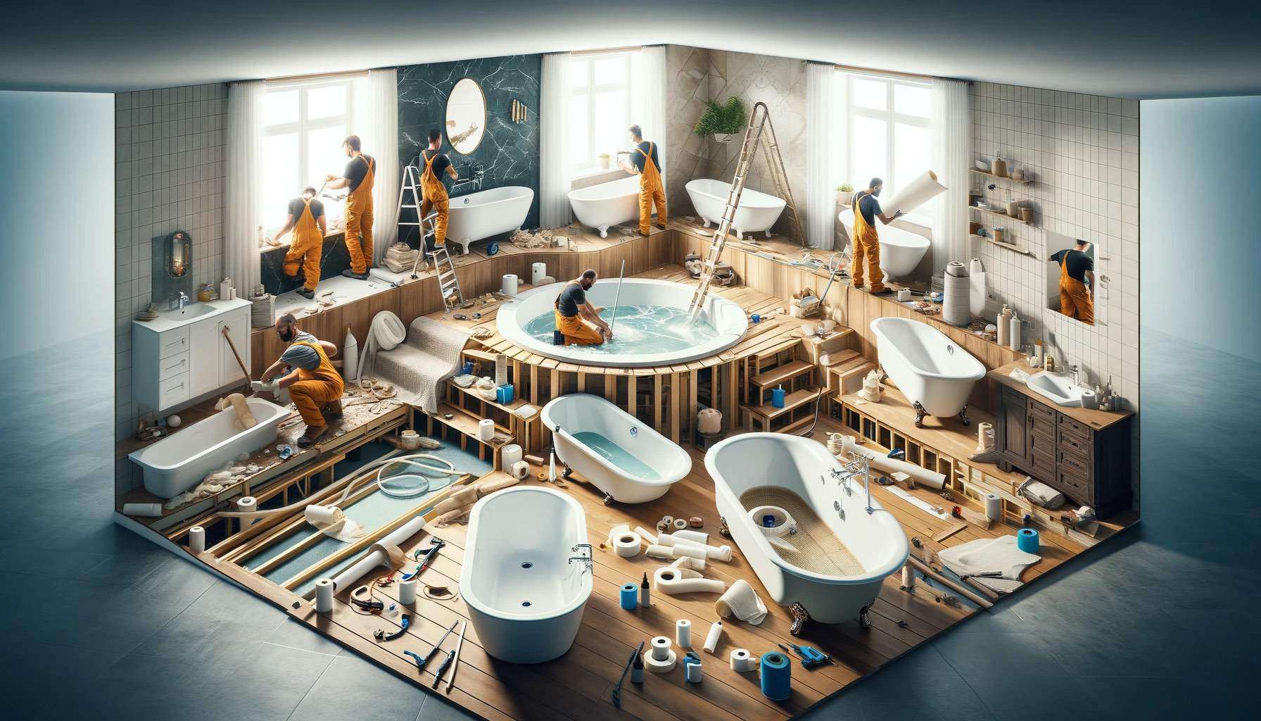 Aggiustatutto Parma - Riparazione o Sostituzione di una Vasca da Bagno a Parma - Trasforma il tuo Bagno in un'Oasi di Relax - Banner